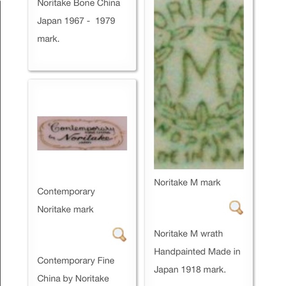 1918 Noritake Antique Candlestick Holder Aqua Porcelain & 4 Periwinkle Candles - Picture 2 of 8